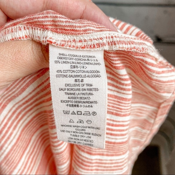 Free People Womens Hello There Beautiful Knit Blouse, Orange - Picture 8 of 10